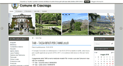 Desktop Screenshot of comune.casciago.va.it